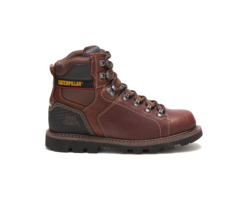 Botas De Trabajo Caterpillar Alaska 2.0 Hombre Marrones | Argentina NJXZW-5102