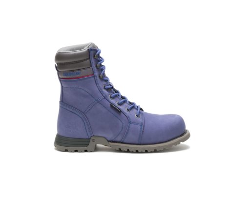 Botas De Trabajo Caterpillar Echo Waterproof Steel Puntera Mujer Moradas | Argentina UMBNP-2389
