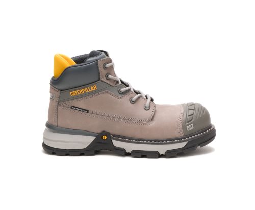 Botas De Trabajo Caterpillar Excavator Superlite Waterproof Nano Puntera Mujer Skin/Grey | Argentin