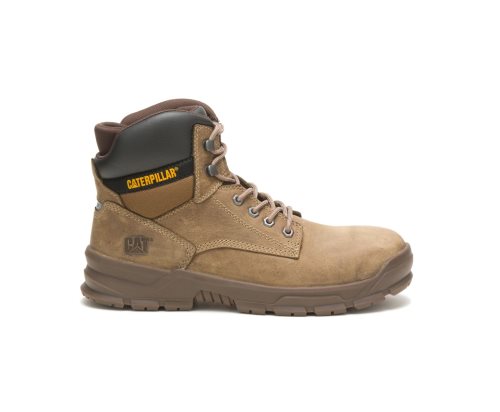 Botas De Trabajo Caterpillar Mobilize Alloy Puntera Hombre Marrones | Argentina QDNFJ-2134
