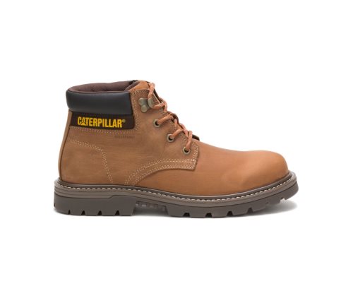 Botas De Trabajo Caterpillar Outbase Waterproof Hombre Marrones | Argentina HWTGX-3415