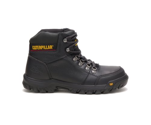 Botas De Trabajo Caterpillar Outline Steel Puntera Hombre Negras | Argentina XJMIF-9687