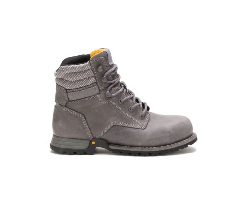 Botas De Trabajo Caterpillar Paisley 6" Steel Puntera Mujer Gris | Argentina IUSZD-9021