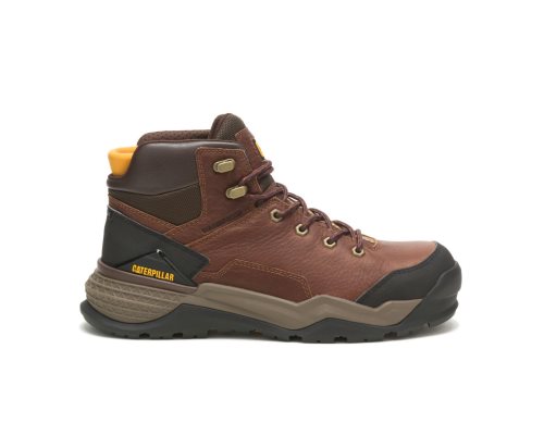 Botas De Trabajo Caterpillar Provoke Mid Waterproof Alloy Puntera Hombre Cobra | Argentina IDMHU-52
