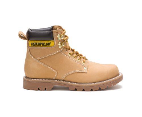 Botas De Trabajo Caterpillar Second Shift Hombre Marrones | Argentina LEWPS-1076