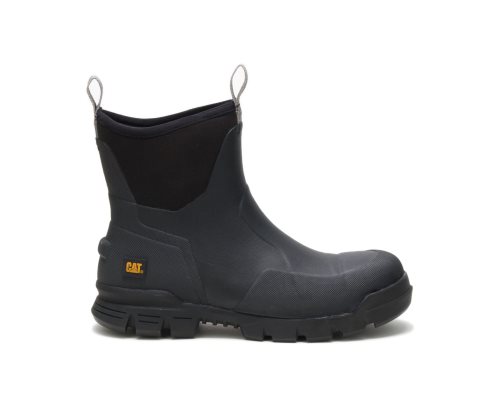 Botas De Trabajo Caterpillar Stormers 6" Steel Puntera Hombre Negras | Argentina BRIJH-5836