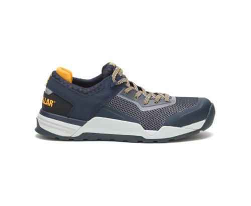 Zapatillas Caterpillar Bolt Alloy Puntera Hombre Navy/Yellow | Argentina RAEUT-5861