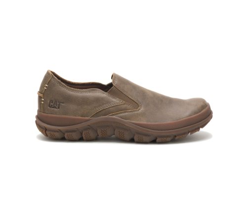 Zapatillas Caterpillar Fused Slip On Hombre Marrones Verde | Argentina UICAE-7048