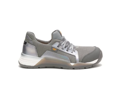 Zapatillas Caterpillar Sprint Textil Alloy Puntera Mujer Gris | Argentina ILYSE-7368