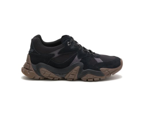 Zapatillas Caterpillar Vapor Hombre Negras | Argentina QSOBX-5867