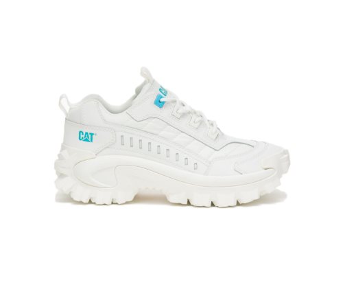 Zapatos Casuales Caterpillar Intruder Mujer Bright White/Blue | Argentina ULSPR-2098
